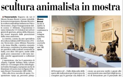 RIAPERTO IL MUSEO BROZZI: SCULTURA ANIMALISTA IN MOSTRA