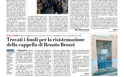 Ripristino cappella Brozzi – 11 novembre 2023